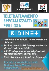 RIDINET trattamento DSA